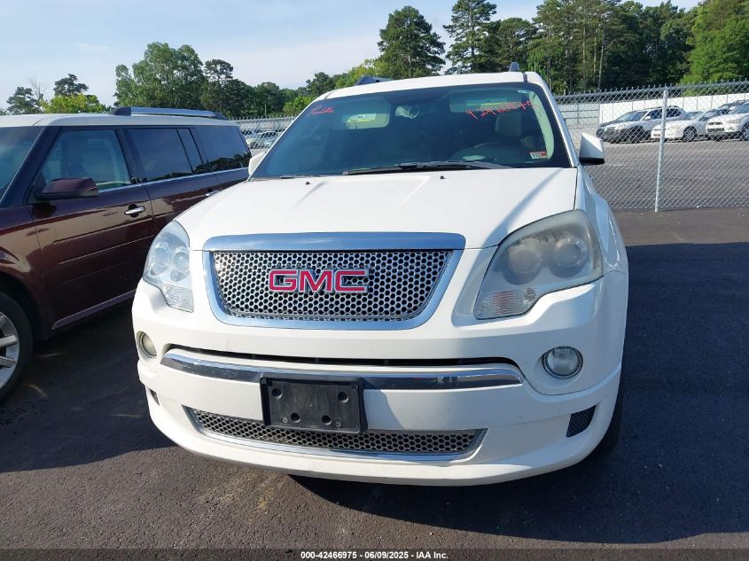 2012 GMC Acadia Denali VIN: 1GKKRTED2CJ149461 Lot: 42466975
