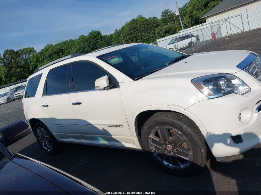 2012 GMC Acadia Denali VIN: 1GKKRTED2CJ149461 Lot: 42466975