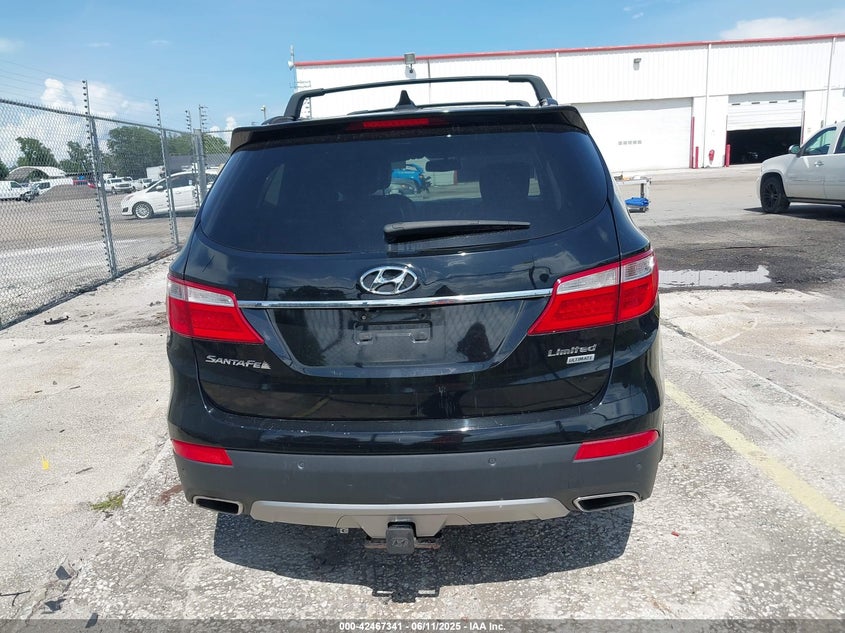 2016 HYUNDAI SANTA FE LIMITED - KM8SR4HF4GU134510