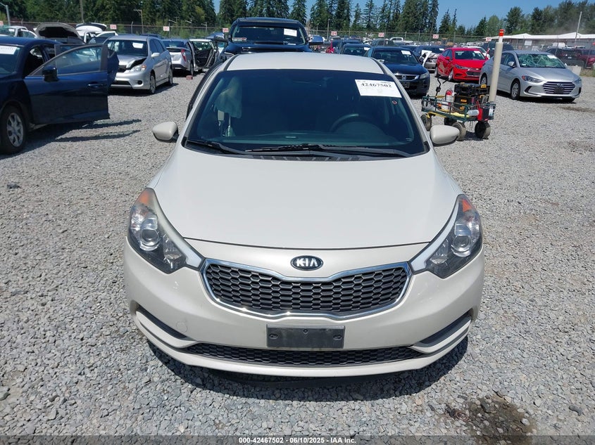 2015 KIA FORTE LX - KNAFK4A61F5367027