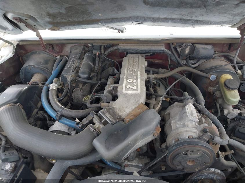 1990 Ford Ranger VIN: 1FTCR10T0LPB72608 Lot: 42467662