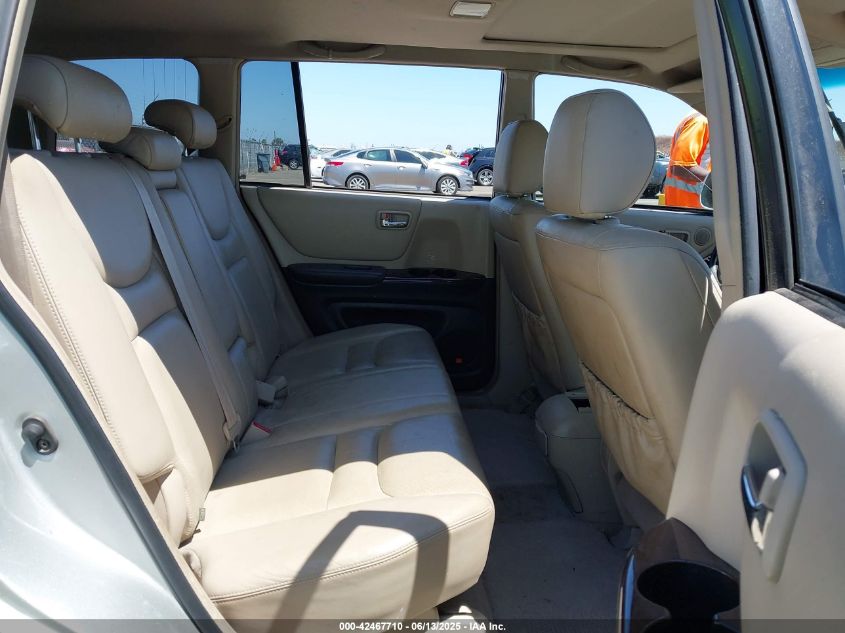 2003 Toyota Highlander Limited V6 VIN: JTEHF21A130151918 Lot: 42467710