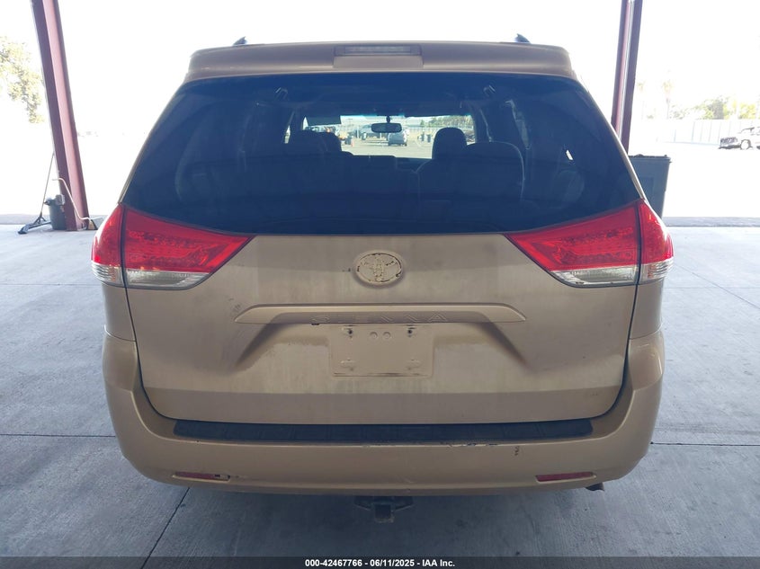 2011 Toyota Sienna Le V6 VIN: 5TDKK3DC3BS131173 Lot: 42467766