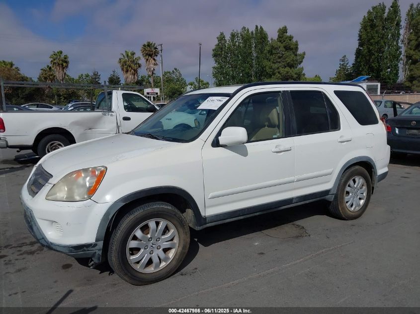 2005 Honda Cr-V Se/Ex VIN: JHLRD78925CO31895 Lot: 42467986