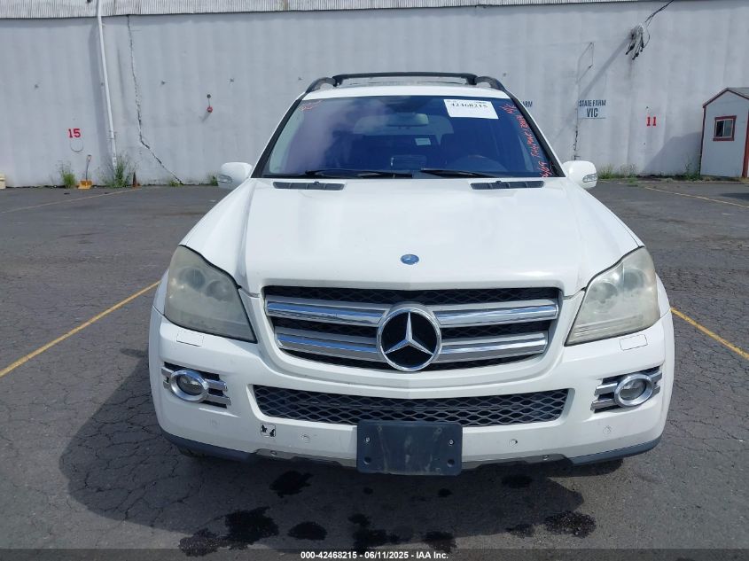 2007 Mercedes-Benz Gl 450 4Matic VIN: 4JGBF71EX7A170814 Lot: 42468215