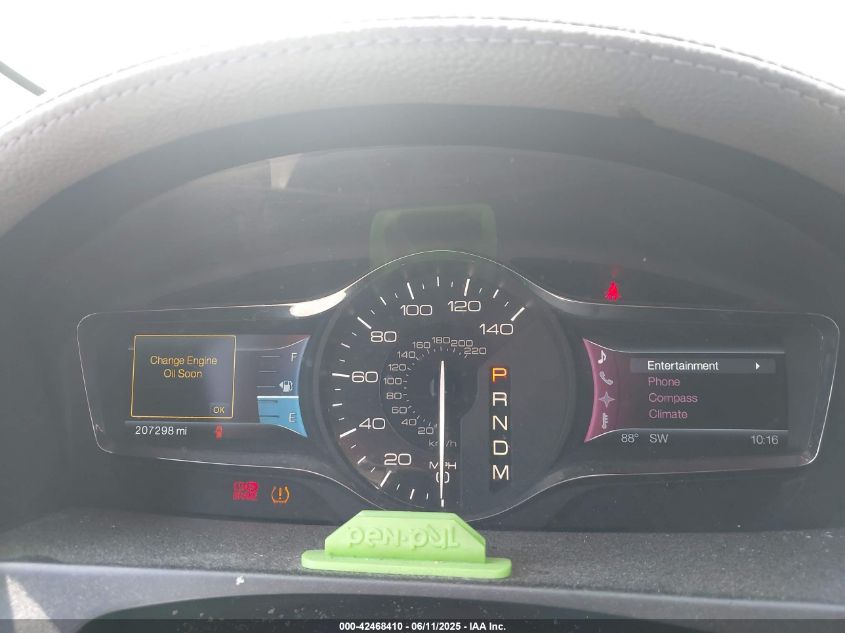 2011 Lincoln Mkx VIN: 2LMDJ6JK0BBJ07844 Lot: 42468410