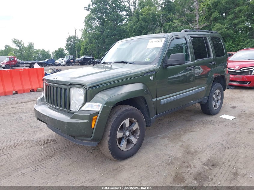 2008 JEEP LIBERTY VIN: 1J8GN28K28W253338