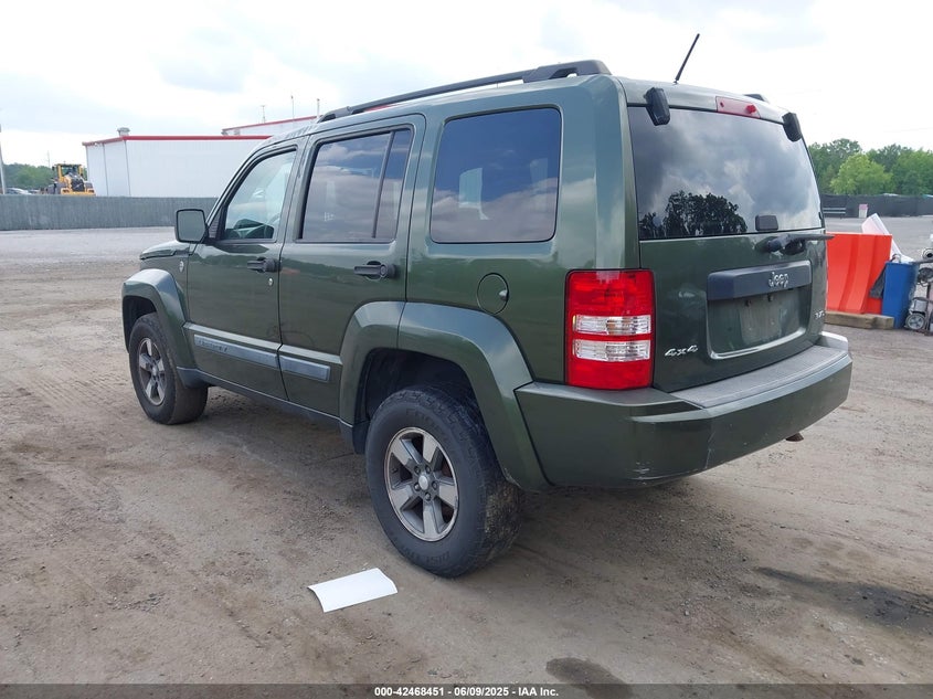 2008 JEEP LIBERTY VIN: 1J8GN28K28W253338
