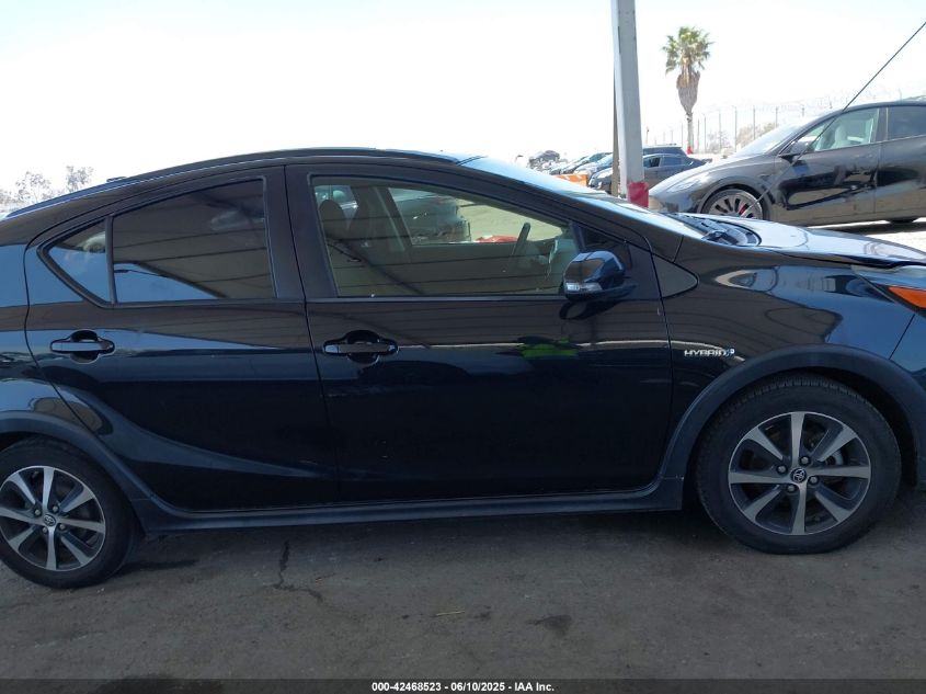 2018 Toyota Prius C Three VIN: JTDKDTB34J1606967 Lot: 42468523