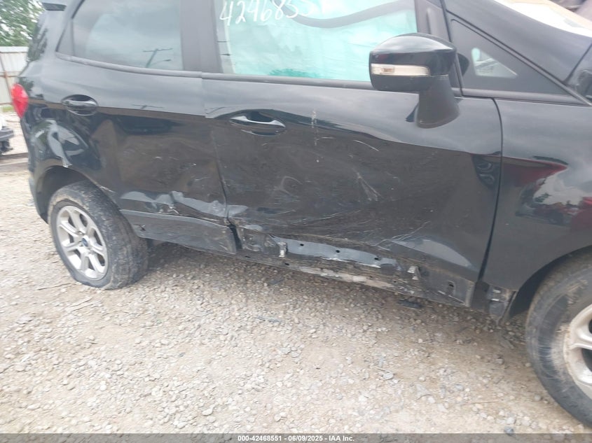 VIN MAJ6S3GL9MC405743 2021 FORD ECOSPORT SE