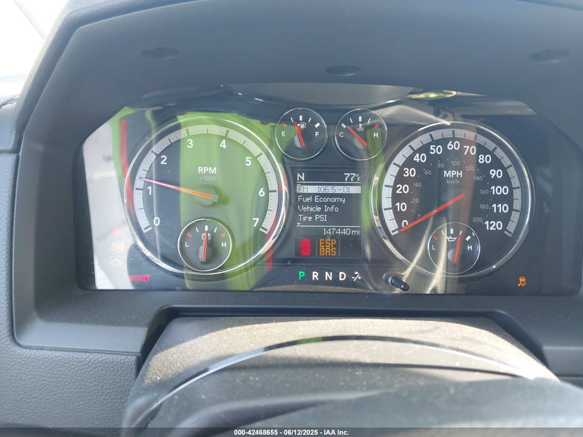 2010 DODGE RAM 1500 VIN: 1D7RV1CT3AS177559