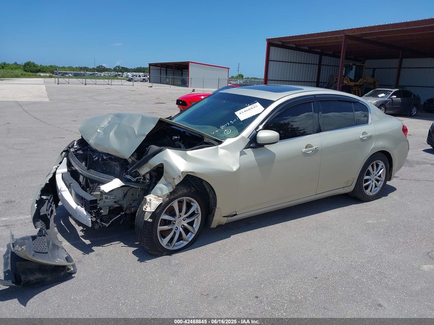 2007 INFINITI G35X VIN: JNKBV61F27M807301
