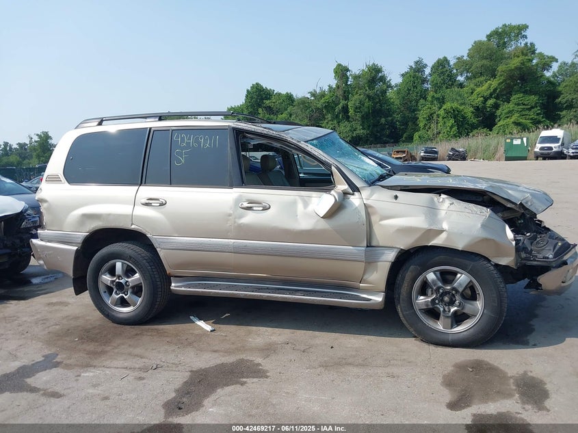 2006 TOYOTA LAND CRUISER VIN: JTEHT05J162091395