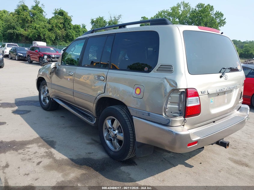 2006 TOYOTA LAND CRUISER VIN: JTEHT05J162091395