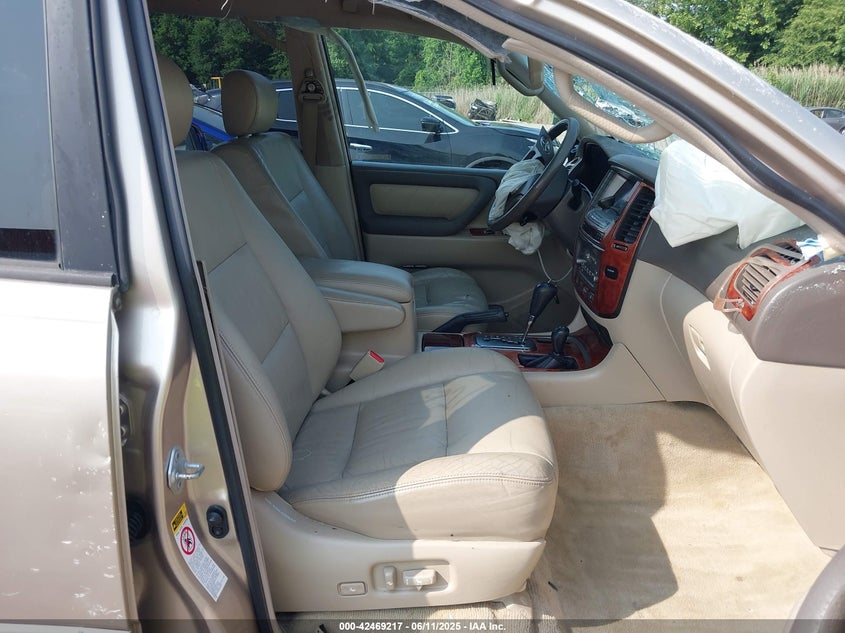 2006 TOYOTA LAND CRUISER VIN: JTEHT05J162091395