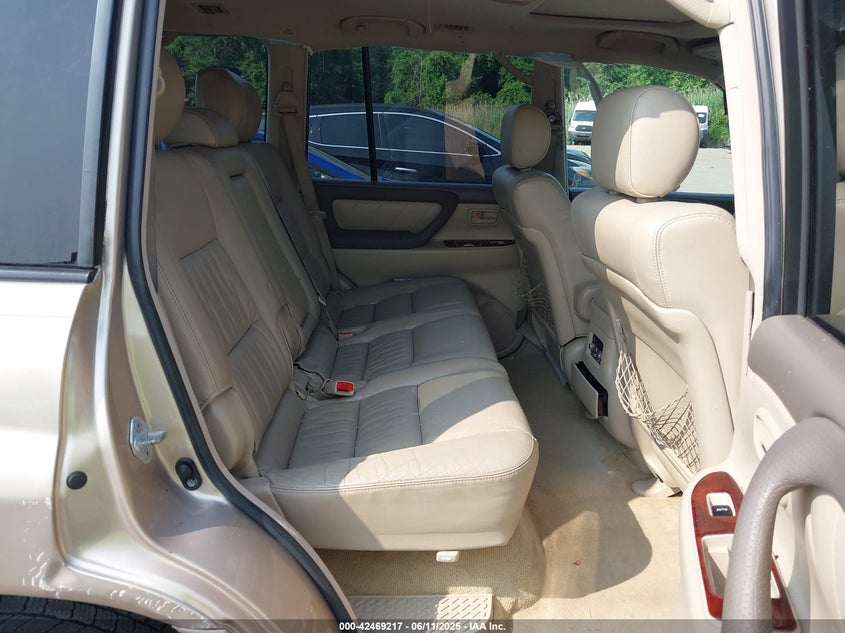 2006 TOYOTA LAND CRUISER VIN: JTEHT05J162091395