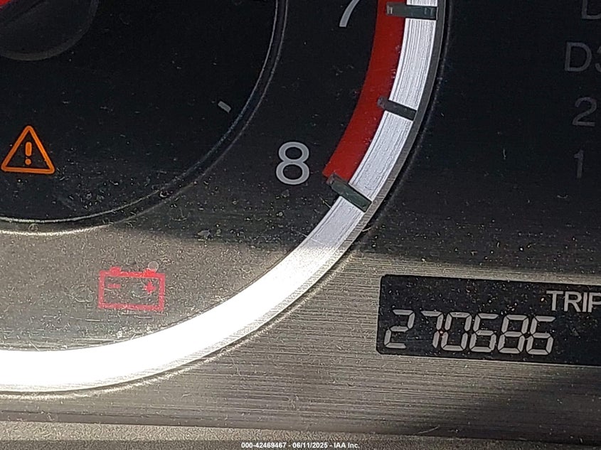 2008 Honda Accord VIN: 1HGC026418A057930 Lot: 42469467