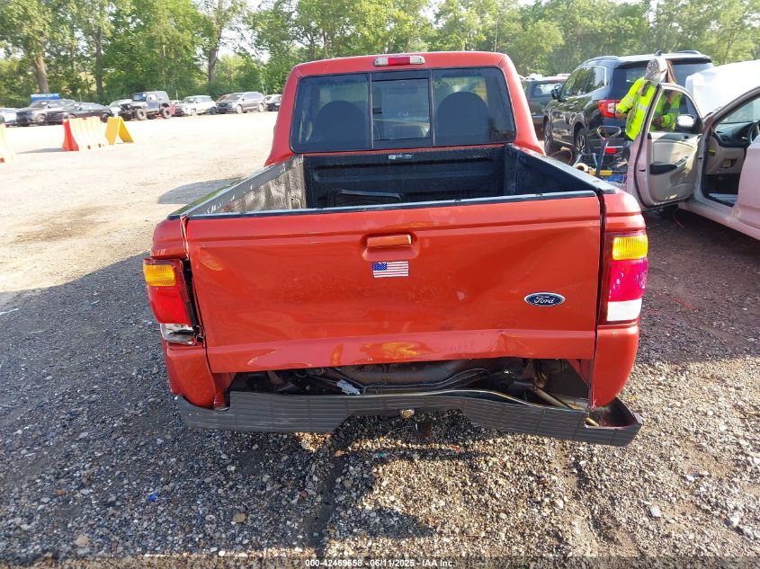 1998 Ford Ranger Splash/Xl/Xlt VIN: 1FTYR10C9WPA74560 Lot: 42469658