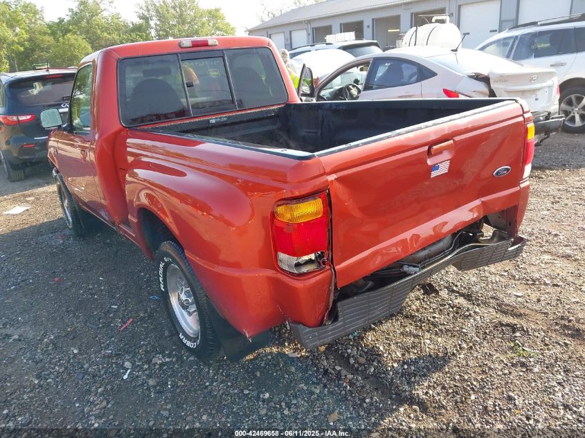 1998 Ford Ranger Splash/Xl/Xlt VIN: 1FTYR10C9WPA74560 Lot: 42469658