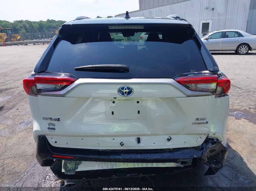 VIN 2T3E6RFV1MW027642 2021 TOYOTA RAV4 HYBRID XSE