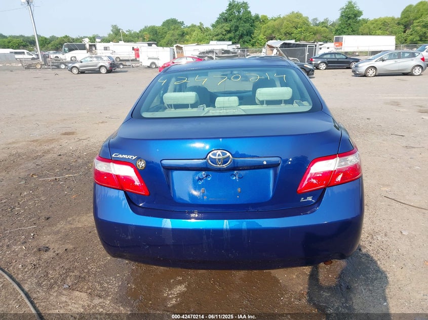 2007 TOYOTA CAMRY VIN: 4T1BE46K47U007722