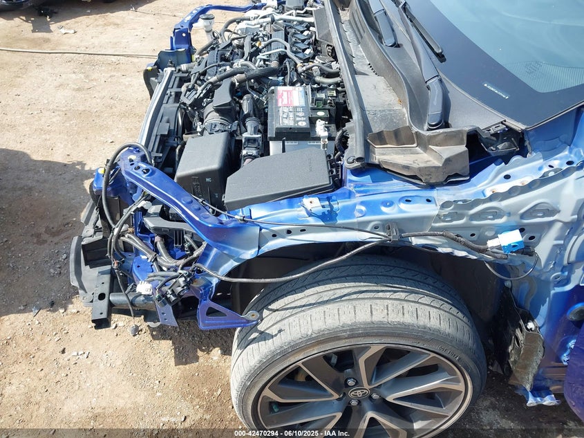 VIN JTDS4MCE4MJ072184 2021 TOYOTA COROLLA SE