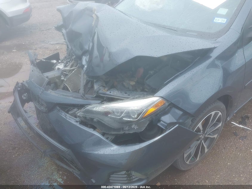 2017 TOYOTA COROLLA VIN: 5YFBURHE1HP592883