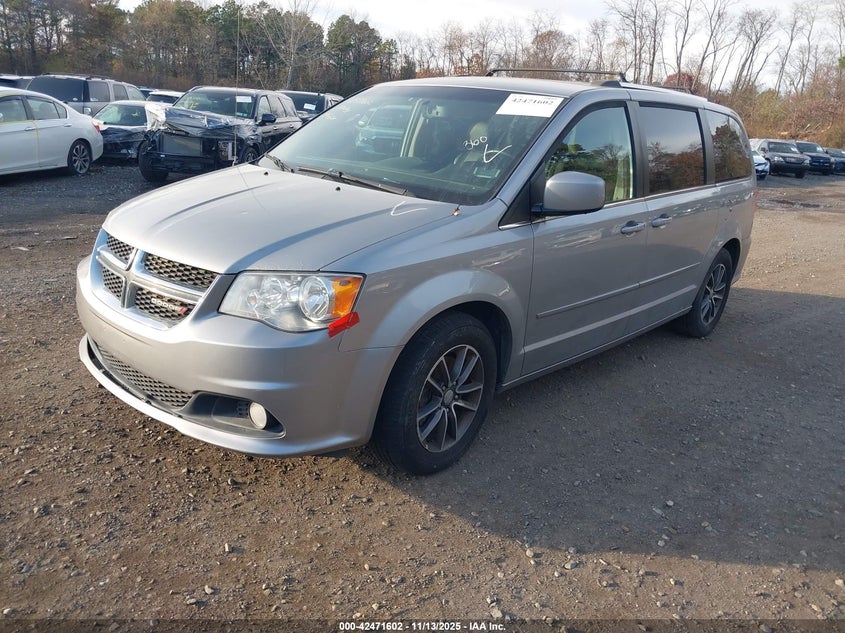 Vin: 2c4rdgcgxhr791457, lot: 42964283, dodge grand caravan sxt 20172