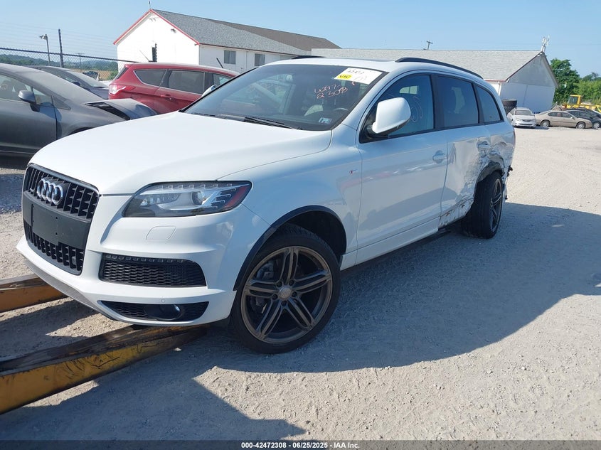 Vin: wa1wmafe6dd008989, lot: 42964989, audi q7 3.0 tdi premium 20132