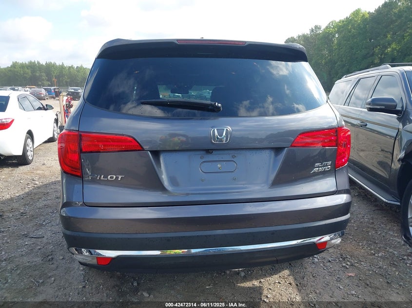 2017 HONDA PILOT ELITE - 5FNYF6H05HB020704