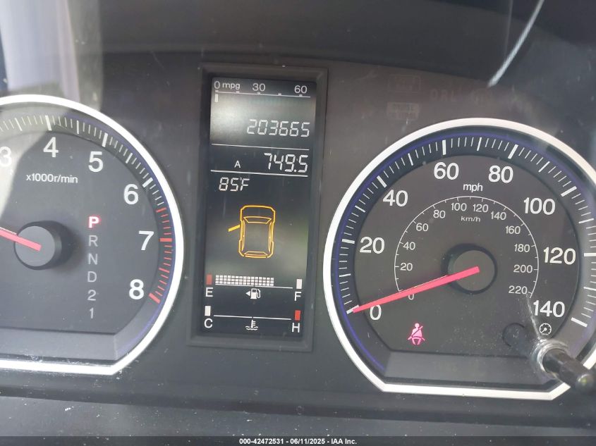 2008 Honda Cr-V Ex-L VIN: 5J6RE38768L004456 Lot: 42472531