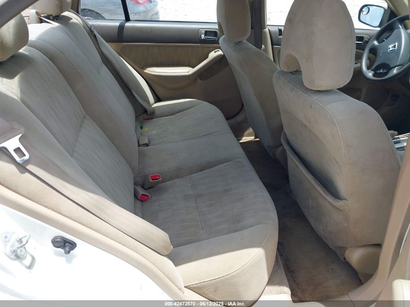 2004 Honda Civic Lx VIN: 2HGES16584H523603 Lot: 42472570