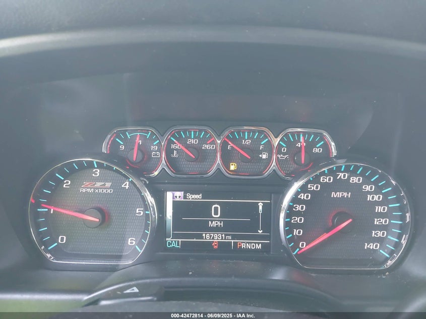 2016 CHEVROLET SILVERADO 1500 2LZ - 3GCUKSEC3GG241731