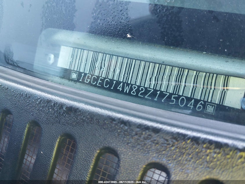 2002 Chevrolet Silverado C1500 VIN: 1GCEC14WH2Z175046 Lot: 42472865