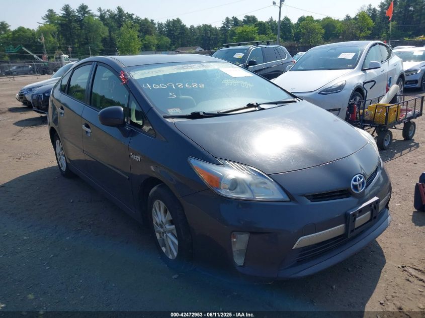 2014 Toyota Prius Plug-In VIN: JTDKN3DP0E3055718 Lot: 42472953