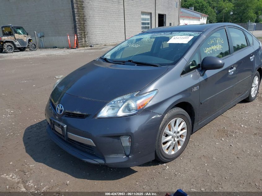 2014 Toyota Prius Plug-In VIN: JTDKN3DP0E3055718 Lot: 42472953