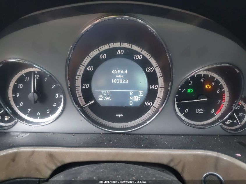 2011 Mercedes-Benz E 350 VIN: WDDHF5GB9BA316375 Lot: 42473303