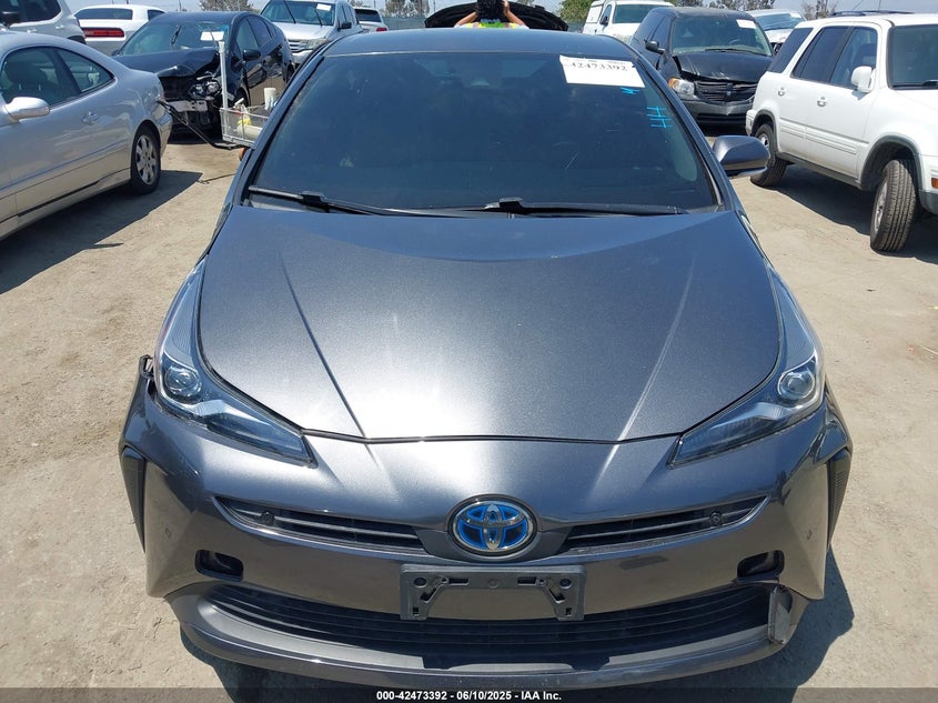 2019 TOYOTA PRIUS LIMITED - JTDKARFU1K3091222