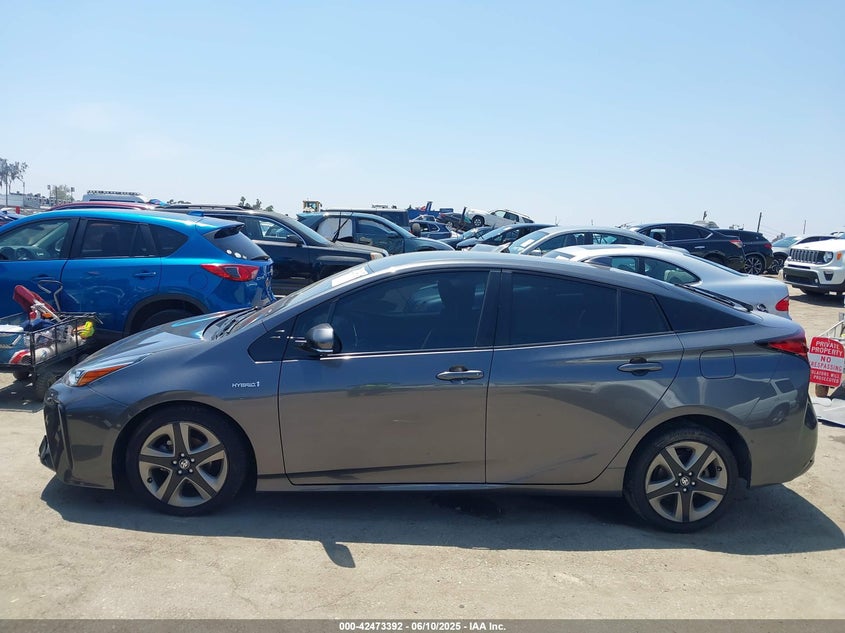 2019 TOYOTA PRIUS LIMITED - JTDKARFU1K3091222
