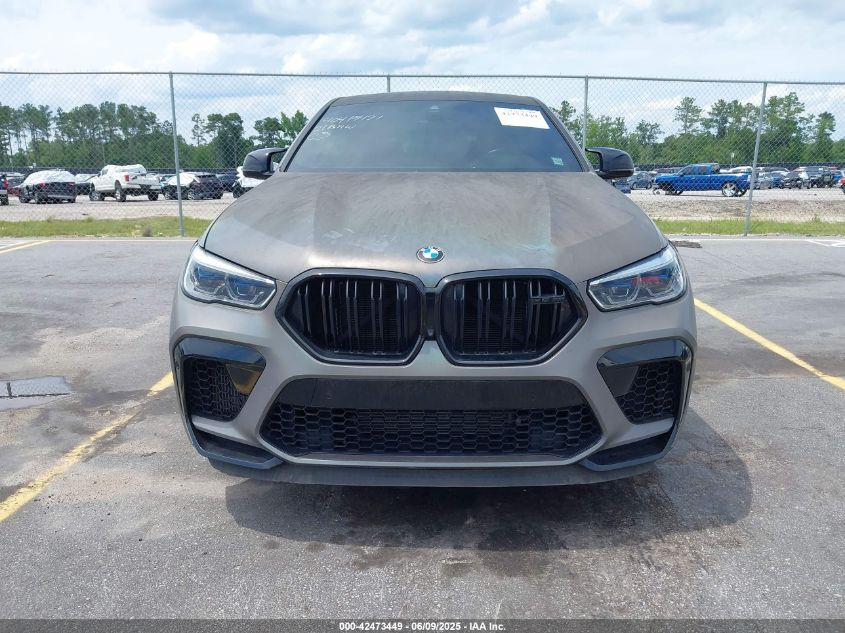 2021 BMW X6 M VIN: 5YMCY0C06M9F74972 Lot: 42473449