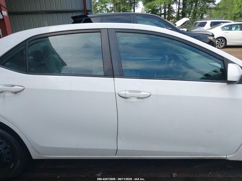 2015 TOYOTA COROLLA VIN: 2T1BURHE6FC351530