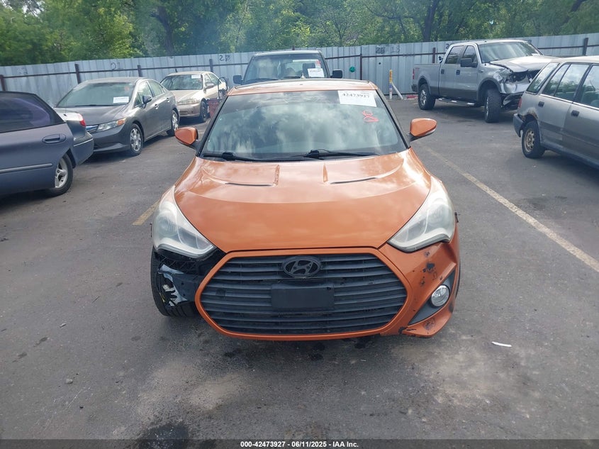 2014 HYUNDAI VELOSTER VIN: KMHTC6AE7EU202556