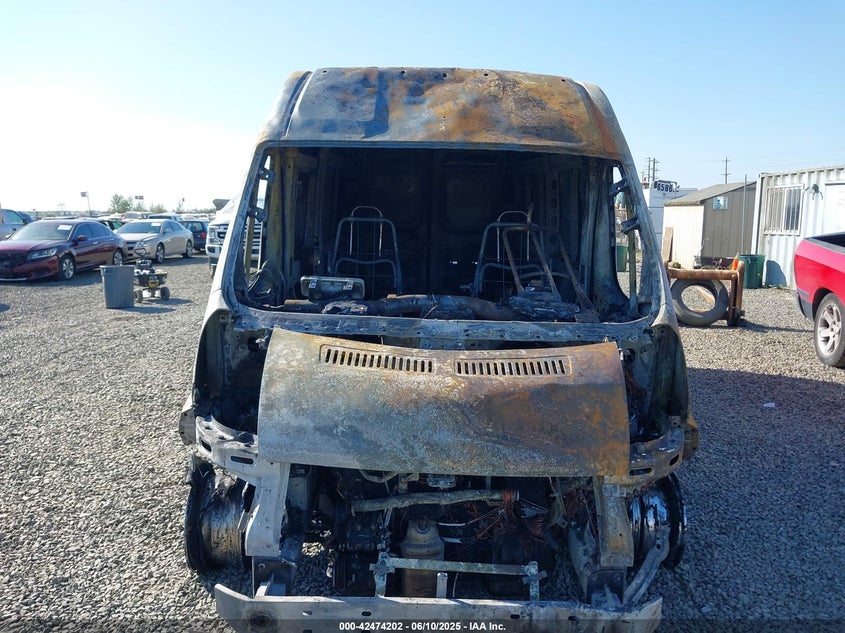 VIN 3C6LRVDG8ME565544 2021 RAM PROMASTER 2500 HIGH ROOF 159 WB