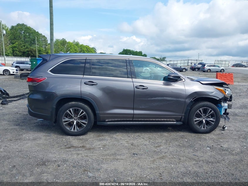 2016 TOYOTA HIGHLANDER XLE V6 - 5TDJKRFH5GS296981