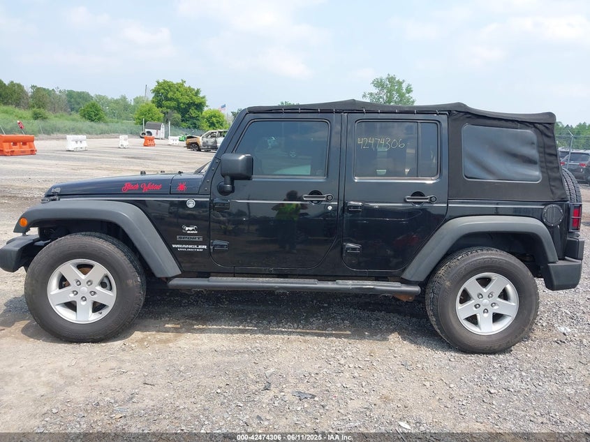 2015 JEEP WRANGLER UNLIMITED VIN: 1C4HJWDG5FL505467
