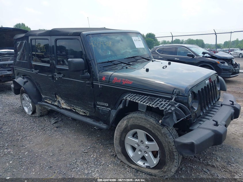2015 JEEP WRANGLER UNLIMITED VIN: 1C4HJWDG5FL505467