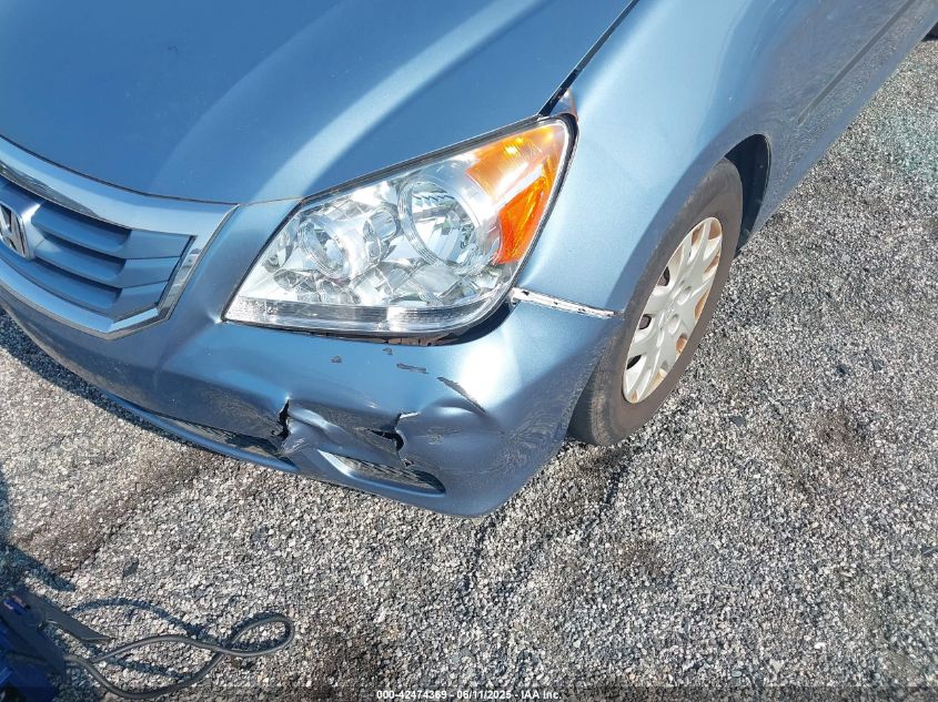 2010 Honda Odyssey Lx VIN: 5FNRL3H27AB089137 Lot: 42474369