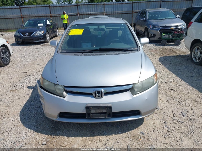 2006 HONDA CIVIC VIN: 1HGFA16576L083418
