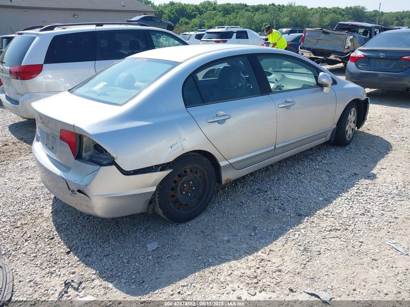 2006 HONDA CIVIC VIN: 1HGFA16576L083418
