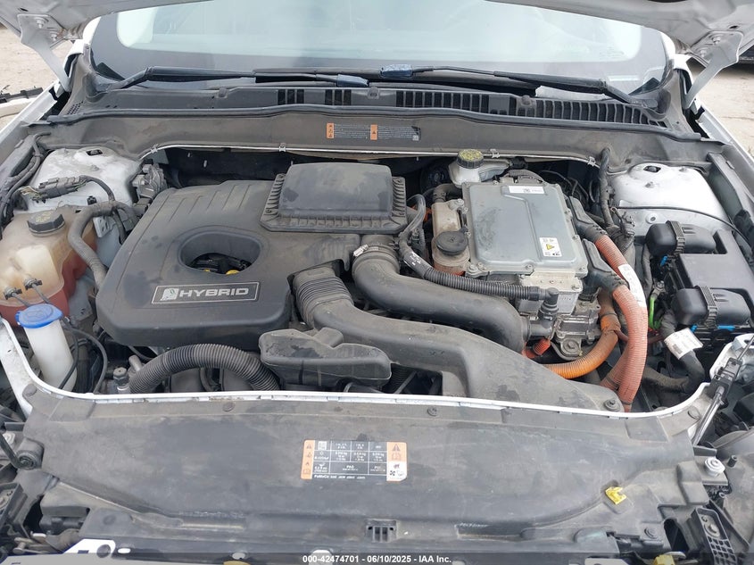 2018 FORD FUSION HYBRID VIN: 3FA6P0LU1JR221649